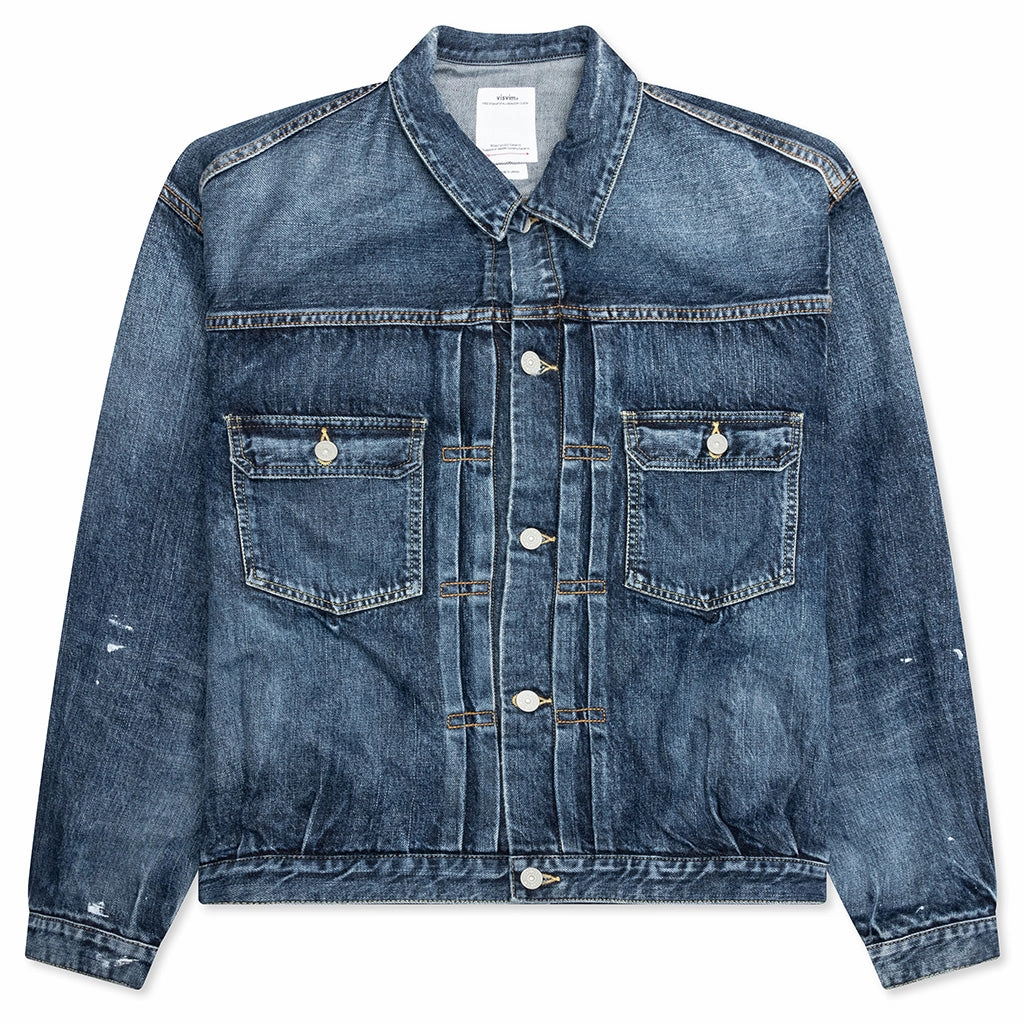 101XX DMGD-1010 S/S Jacket - Indigo