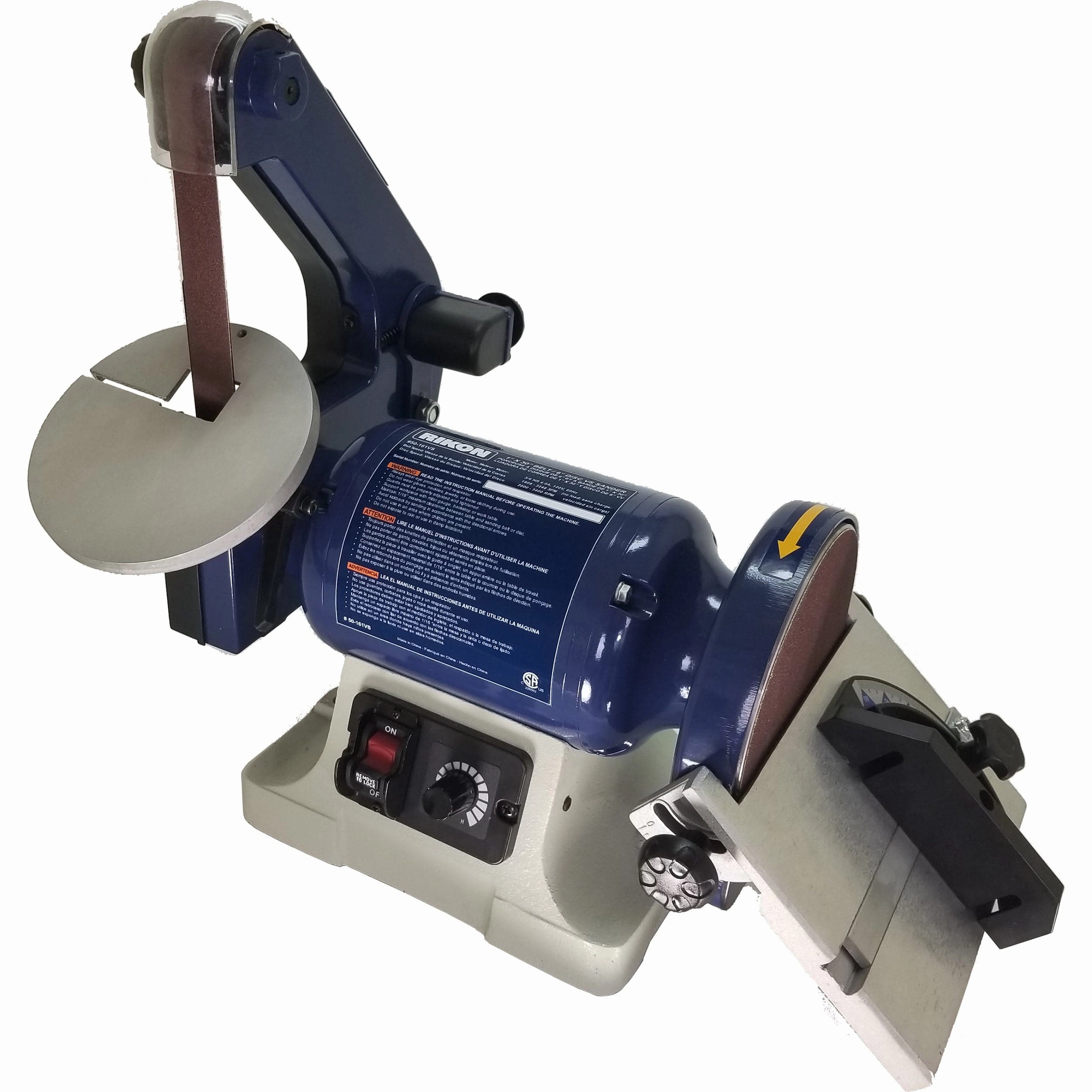 1″ x 30″ Belt/ 6″ Disc Variable Speed Sander