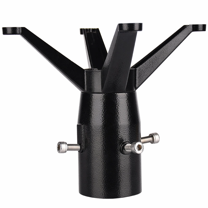24"X14" SQ Garden Post Coach Light, 9000 Lumens, 60W/80W/100W Selectable, 120-277V, CCT Selectable 3000K/4000K/5000K, Black Finish