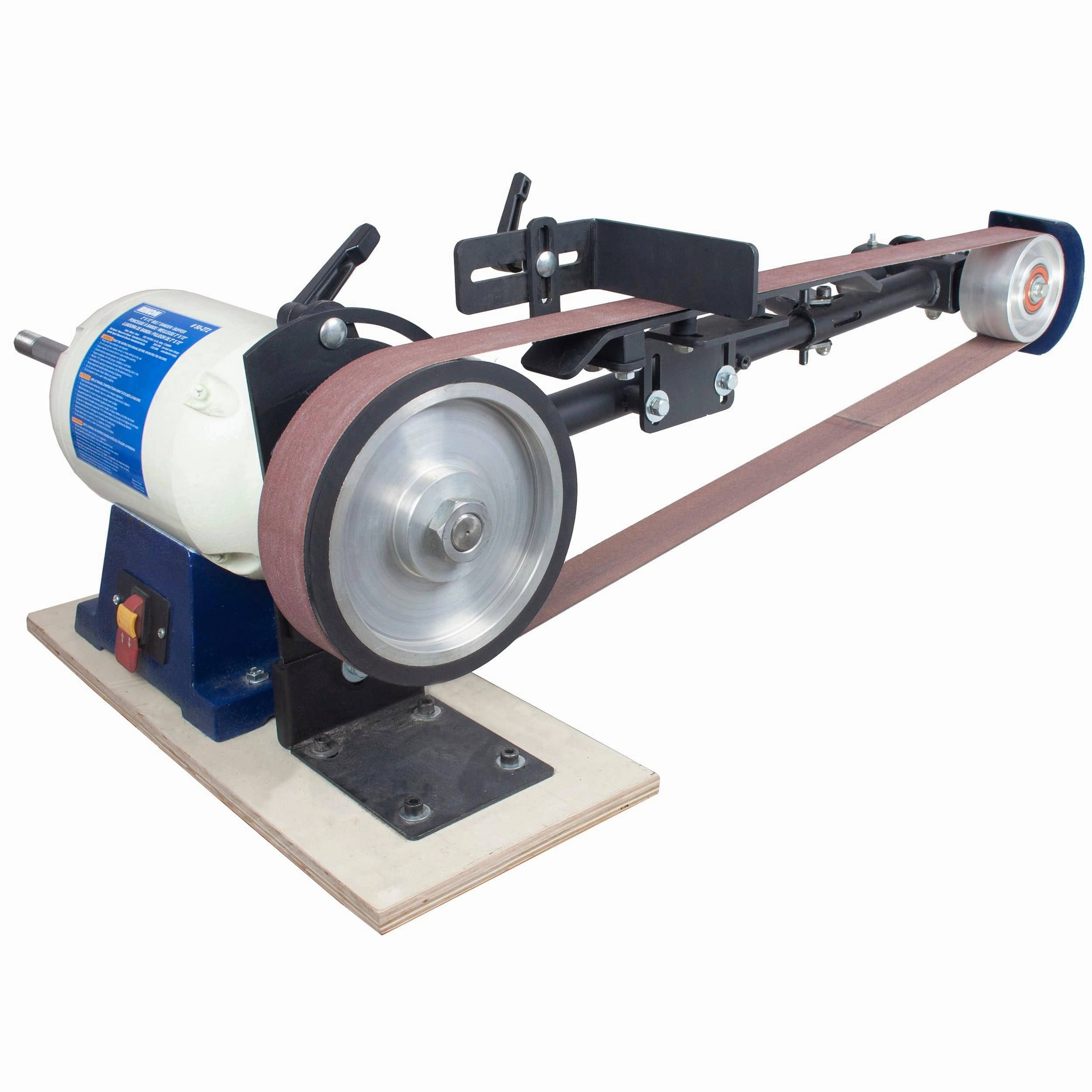 2" x 72" Belt Sander / Buffer - 1 HP with 1" x 8" Spindle