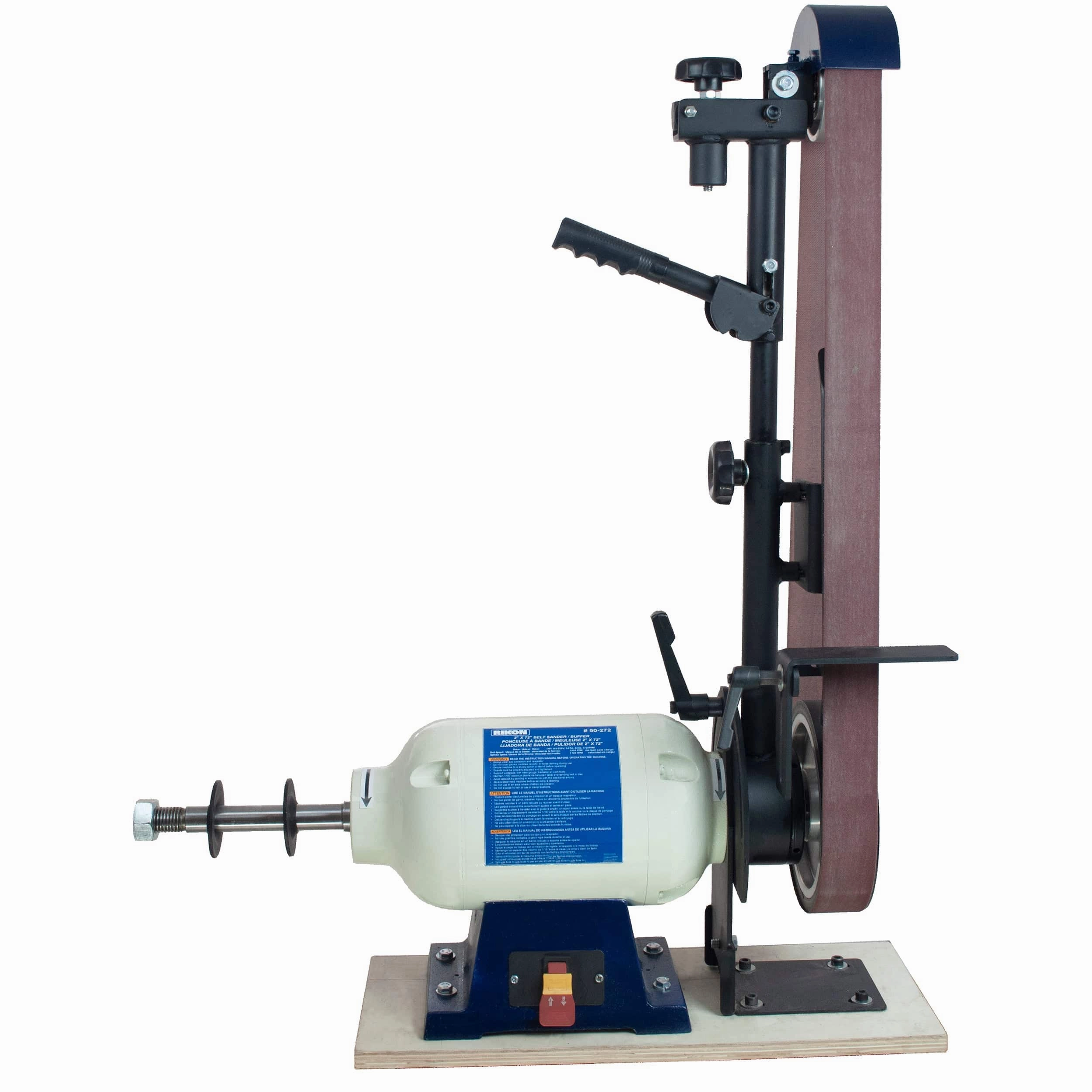 2" x 72" Belt Sander / Buffer - 1 HP with 1" x 8" Spindle