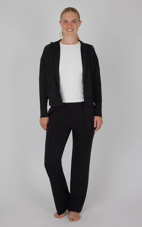 3 PC Softlite Hooded Jacket   Tank   Wide Leg Pant