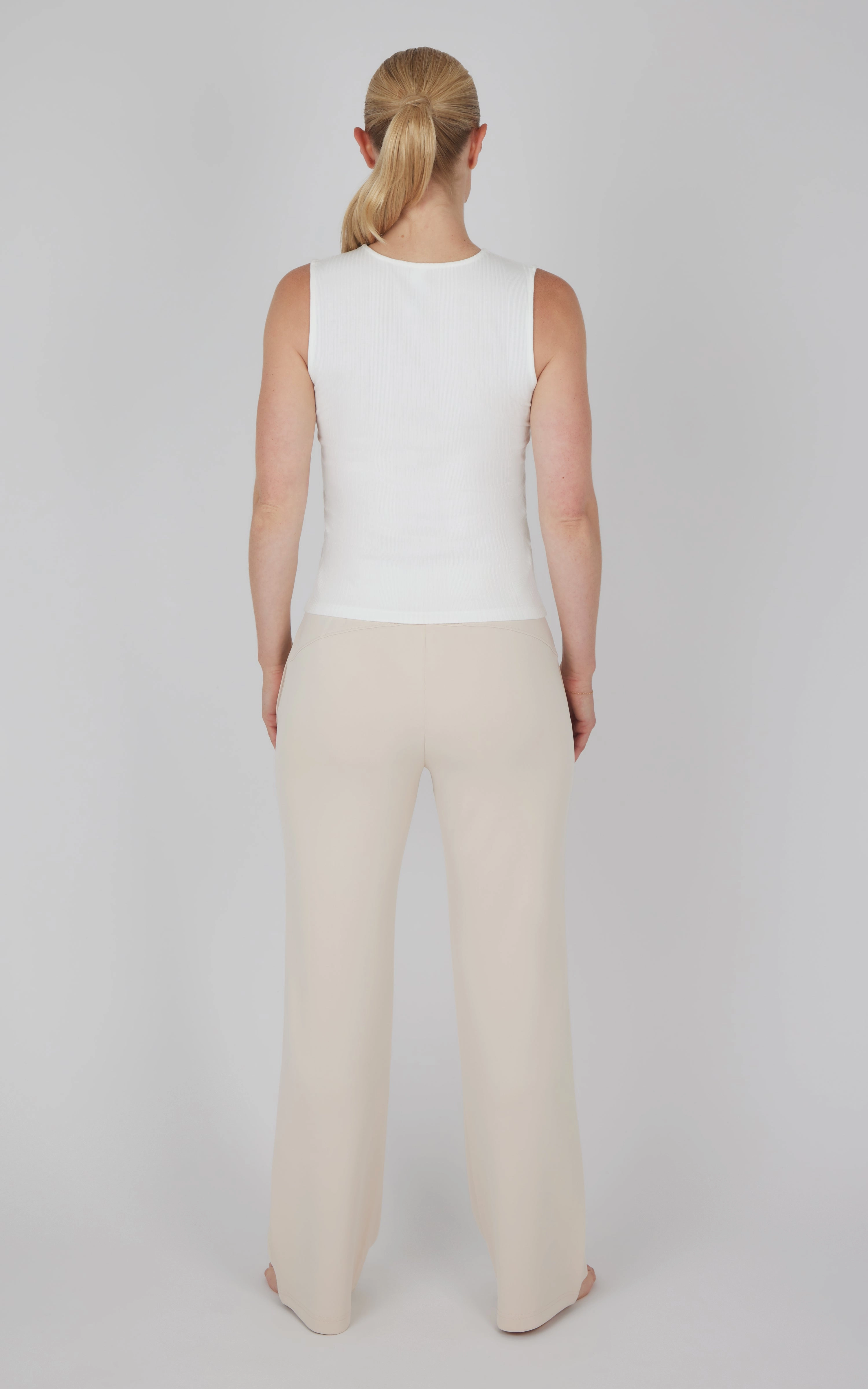 3 PC Softlite Hooded Jacket   Tank   Wide Leg Pant