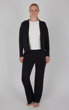 3 PC Softlite Hooded Jacket   Tank   Wide Leg Pant