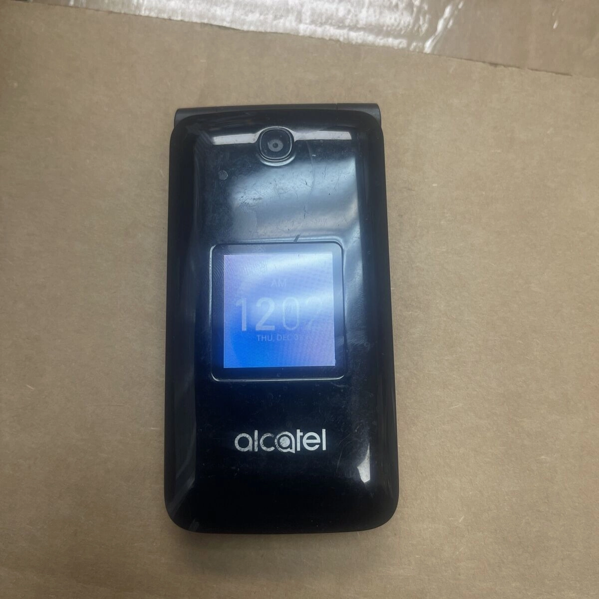 Alcatel Go Flip | 4GB (GSM Unlocked) Flip Phone | Black 4044V