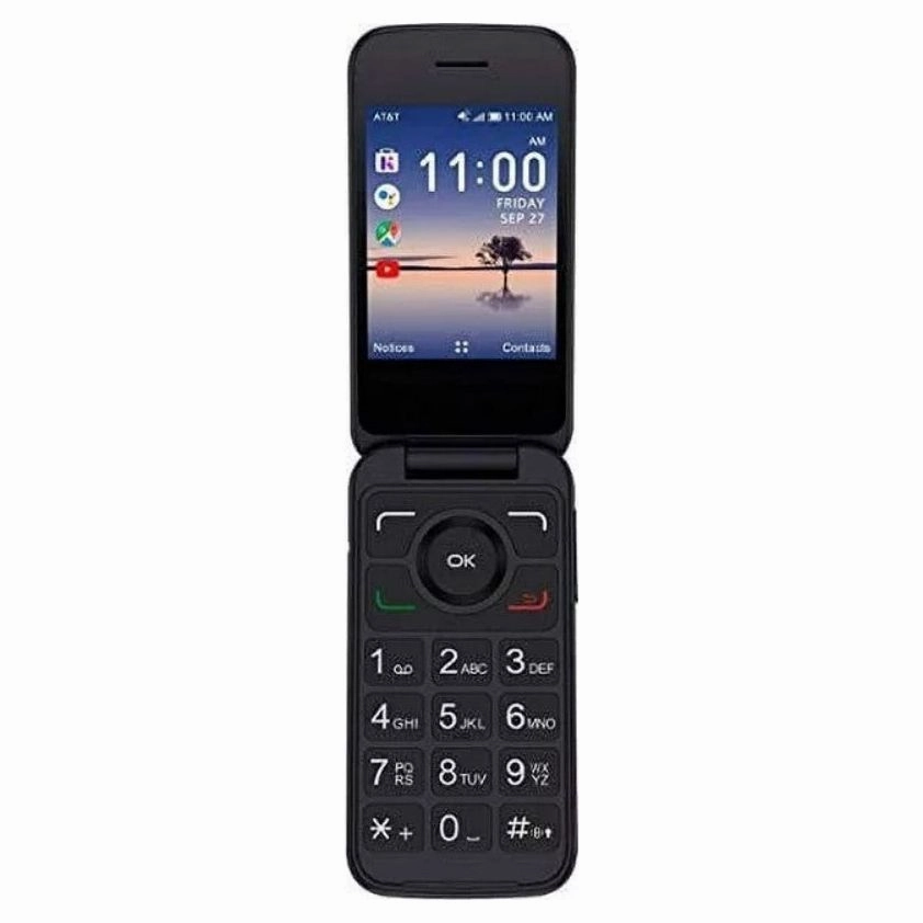 Alcatel Smartflip 4052R 4GB AT&T Smartphone Volcano Black