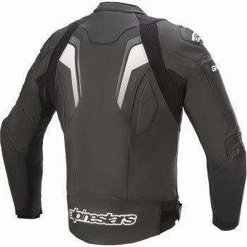 Alpinestars GP Plus R v3 Leather Jacket Black White Grey