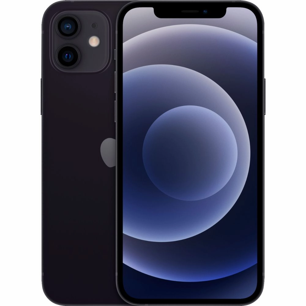 Apple iPhone 12 64GB Black LTE Cellular AT&T MMPX3LL/A