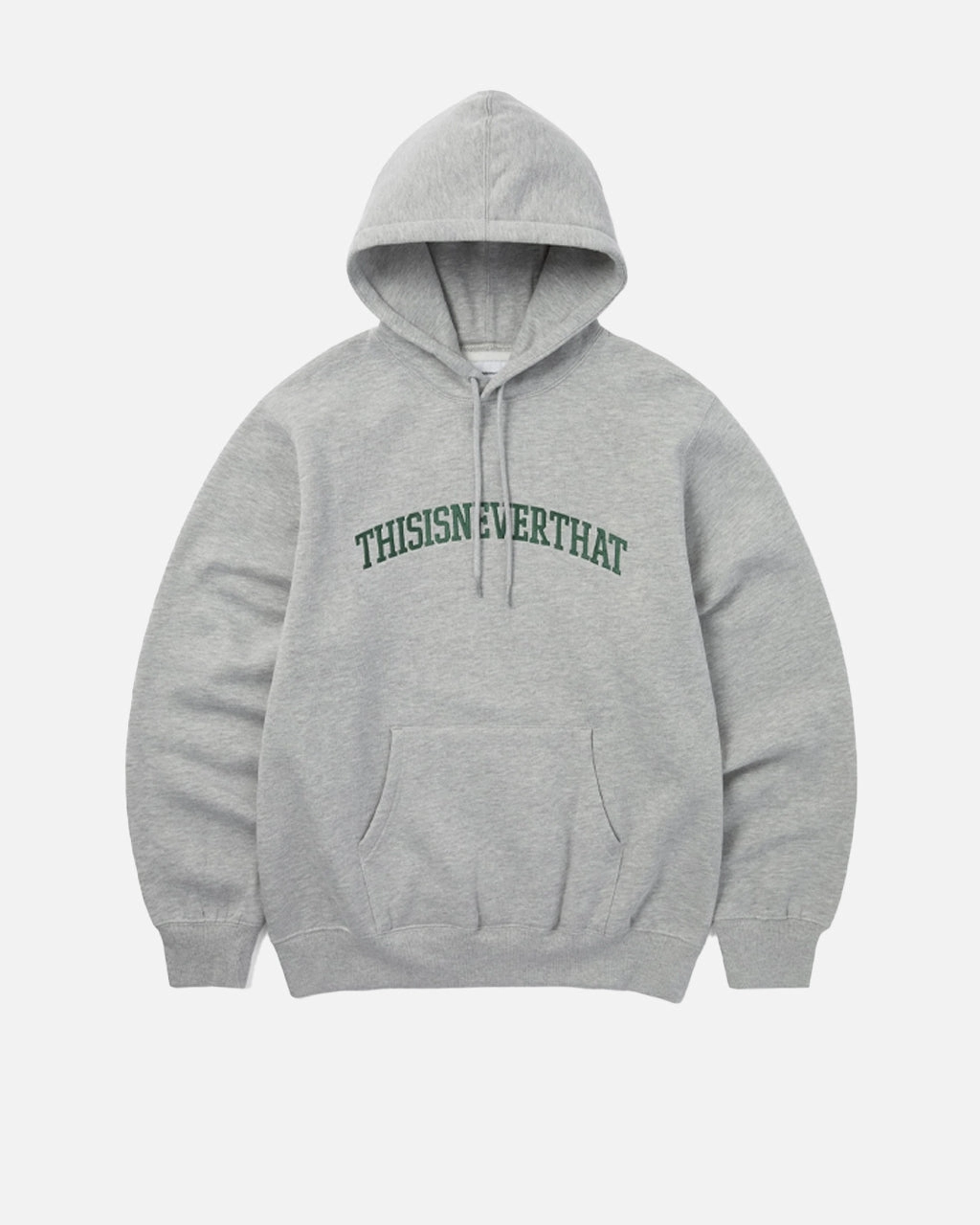 Arch-Logo Hoodie Heather Grey