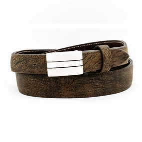 B G Mudd 506 Brushed Silver One Piece Buckle 1.0