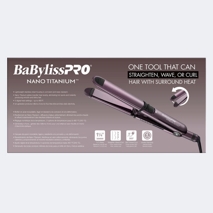 BaBylissPRO® Nano Titanium™ Limited Edition Nightfall Collection 1 1/4 Prima3000 Styling Iron