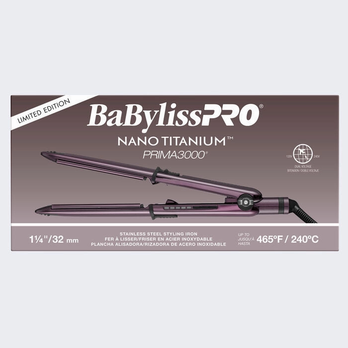 BaBylissPRO® Nano Titanium™ Limited Edition Nightfall Collection 1 1/4 Prima3000 Styling Iron