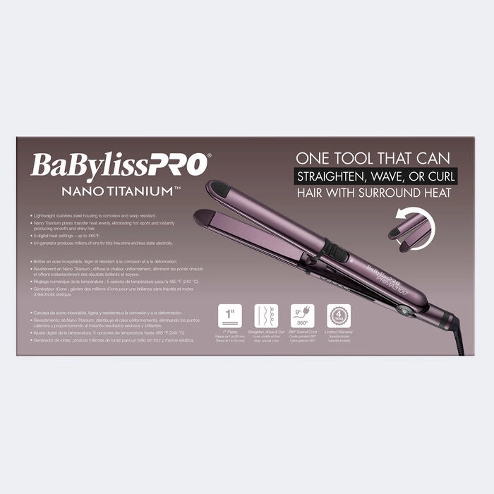 BaBylissPRO® Nano Titanium™ Limited Edition Nightfall Collection 1 Prima3100 Styling Iron