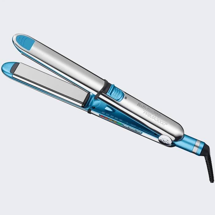 BaBylissPRO® Nano Titanium™ Prima3000 Stainless Steel 1.25 Flat Iron Dual Voltage [BNT3000TUC]
