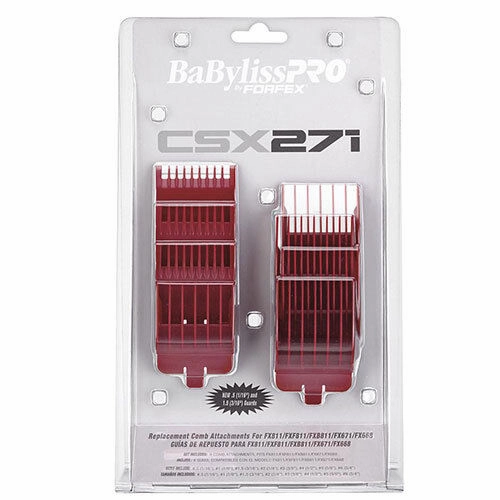 BaBylissPRO® Red Comb Set for All 811 Models. FX668. FX671 [FXCSX271]
