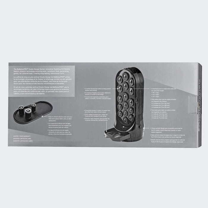 BaBylissPRO® Studio Design Series Standing Hot Rollers [BCISHRUC]