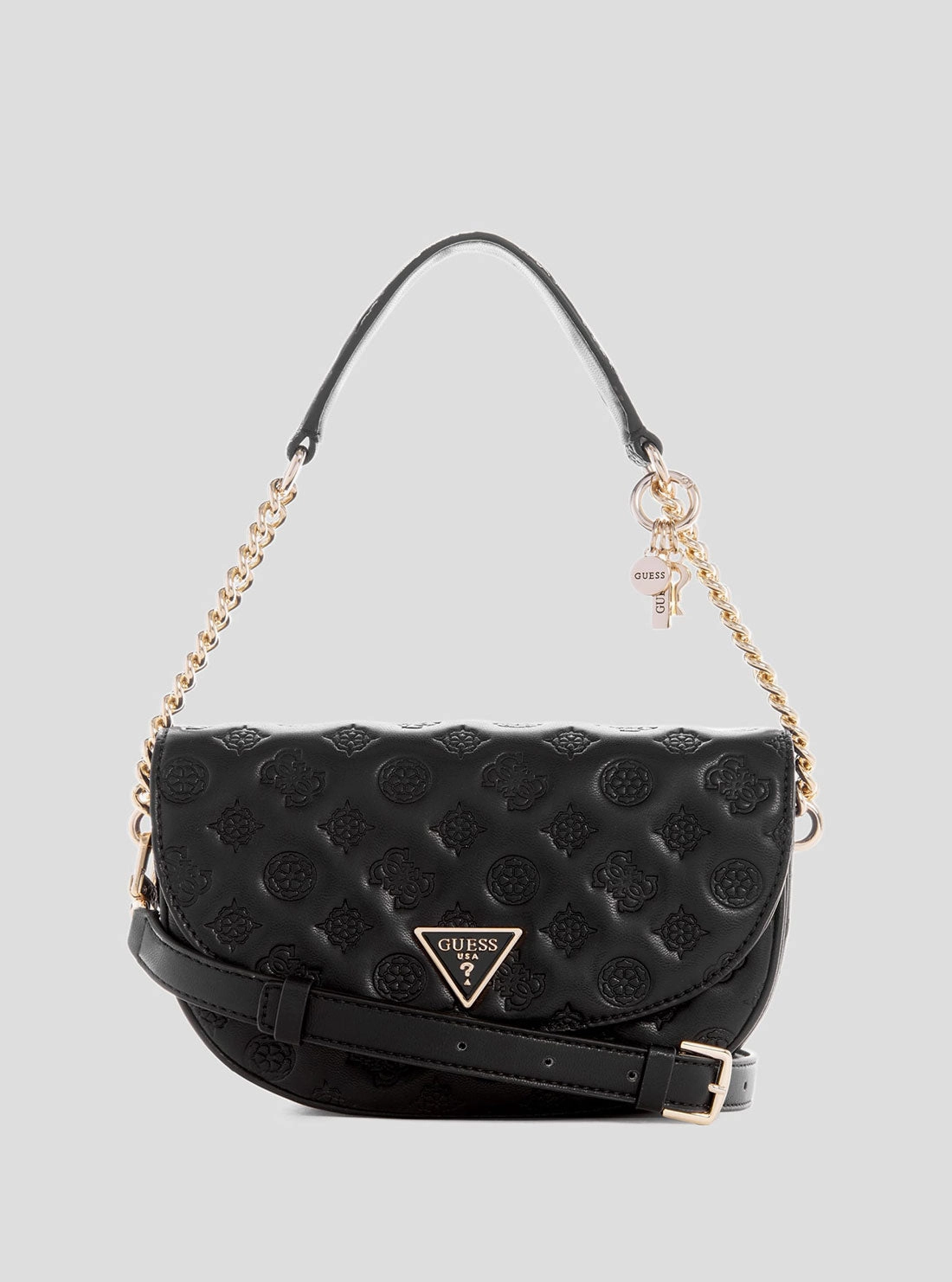 Black La Femme Shoulder Bag