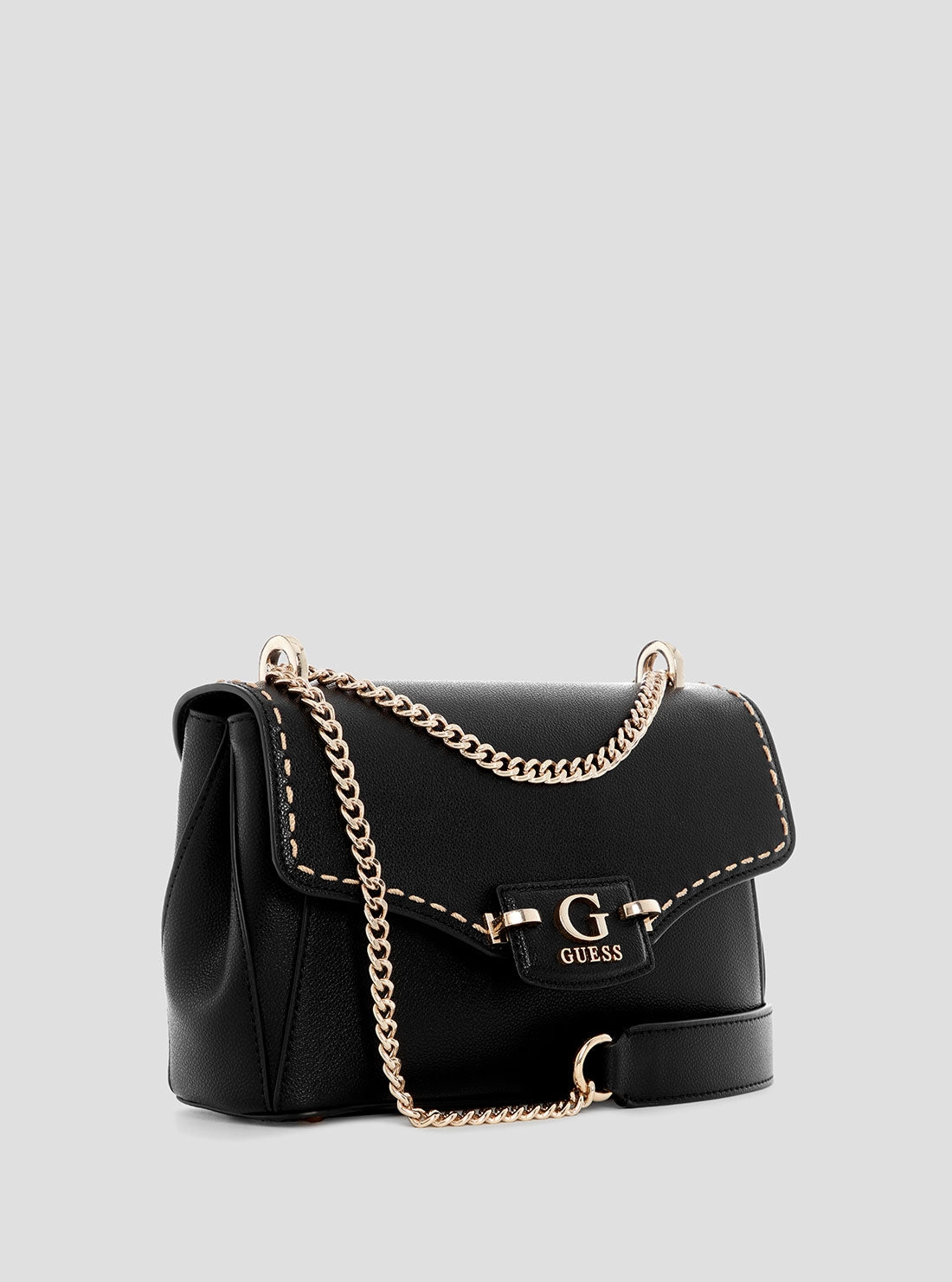 Black Nastra Crossbody Bag