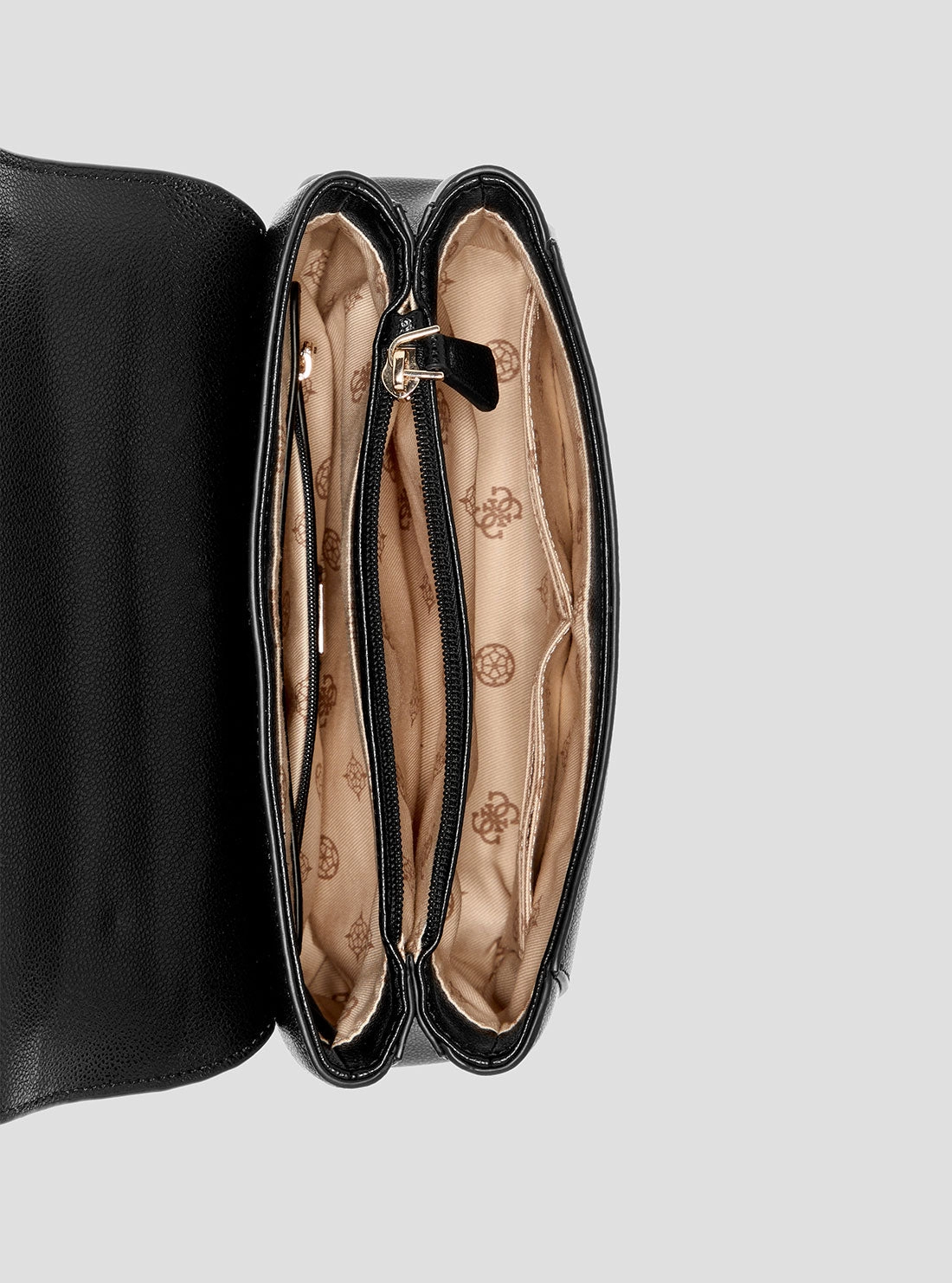 Black Nastra Crossbody Bag