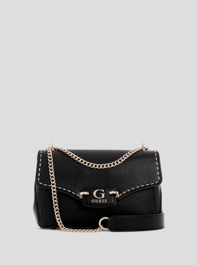 Black Nastra Crossbody Bag