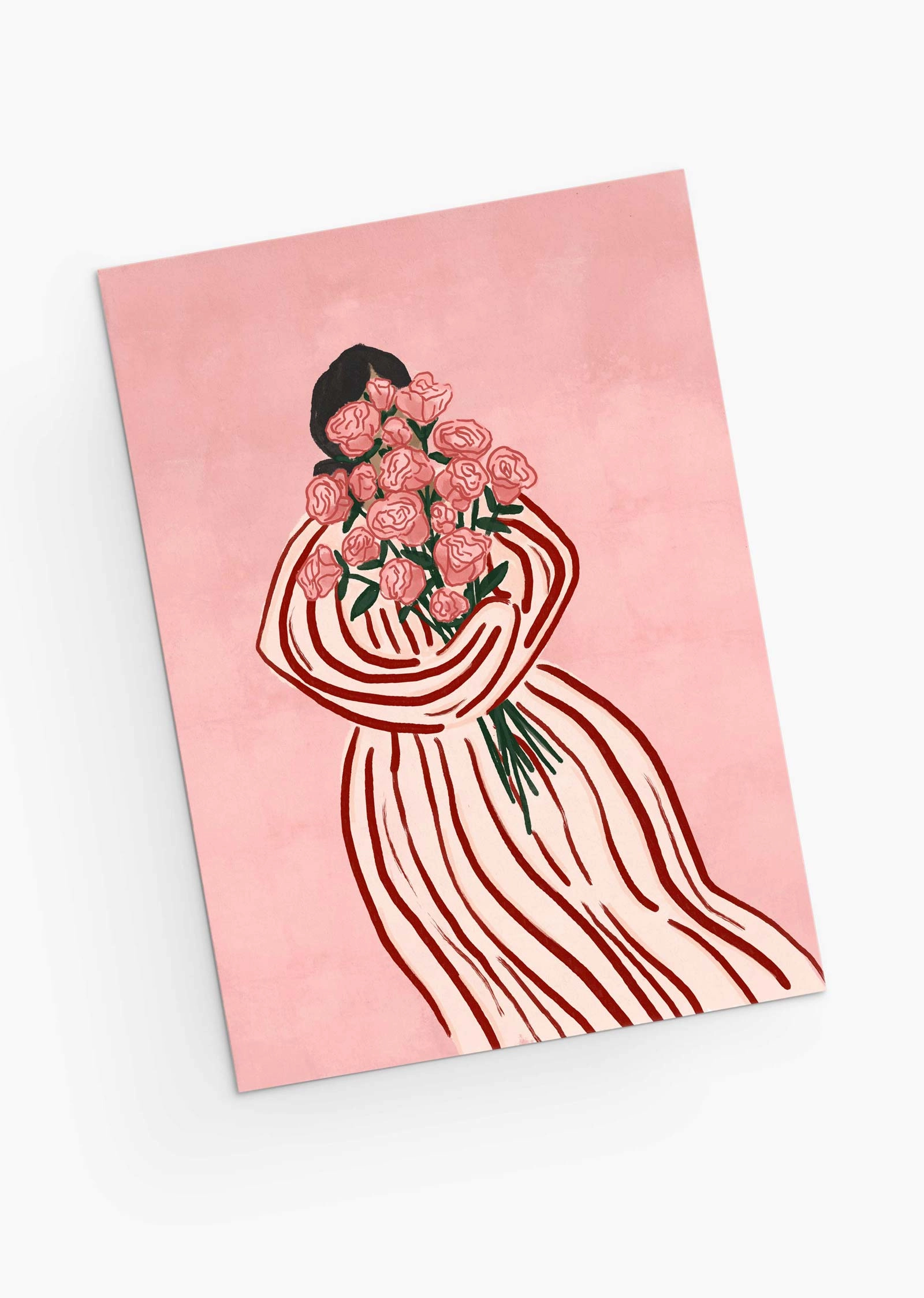 Bouquet of Roses Greeting Card