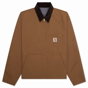Carhartt WIP x Invincible Reversible Detroit Jacket Max - Hamilton Brown/Wolf Grey