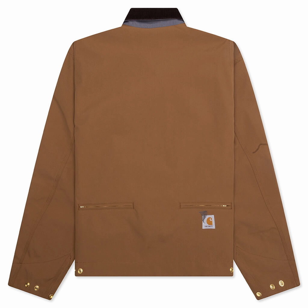Carhartt WIP x Invincible Reversible Detroit Jacket Max - Hamilton Brown/Wolf Grey