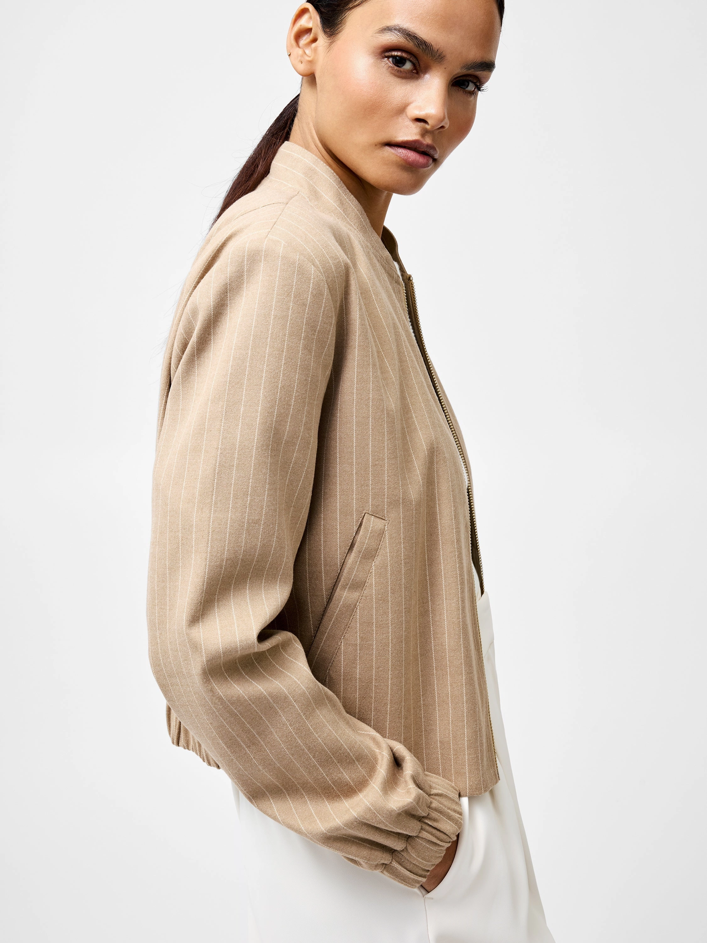 Caspian Tailored Bomber Jacket