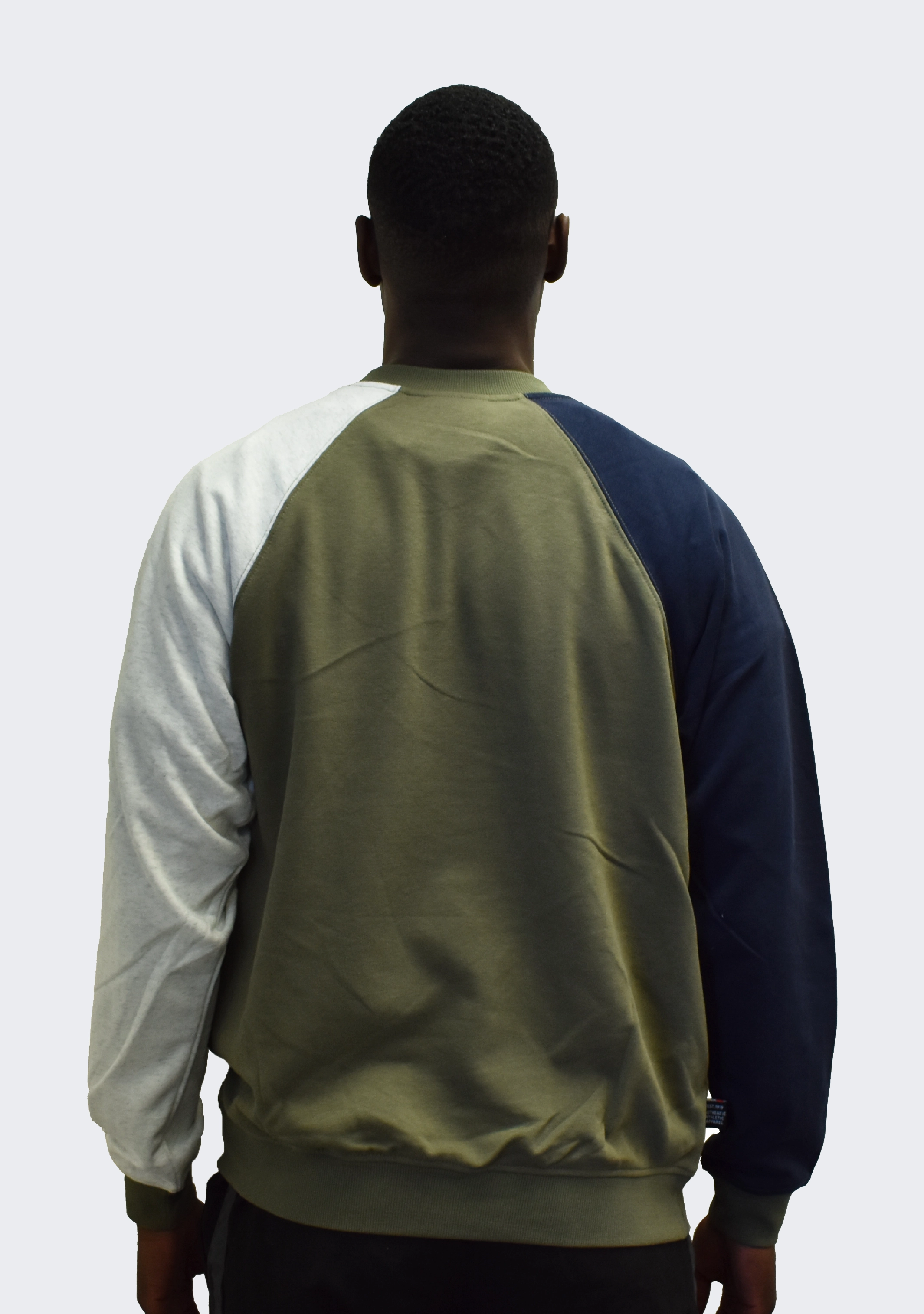 Champion Mens French Terry Colour Block Crew
