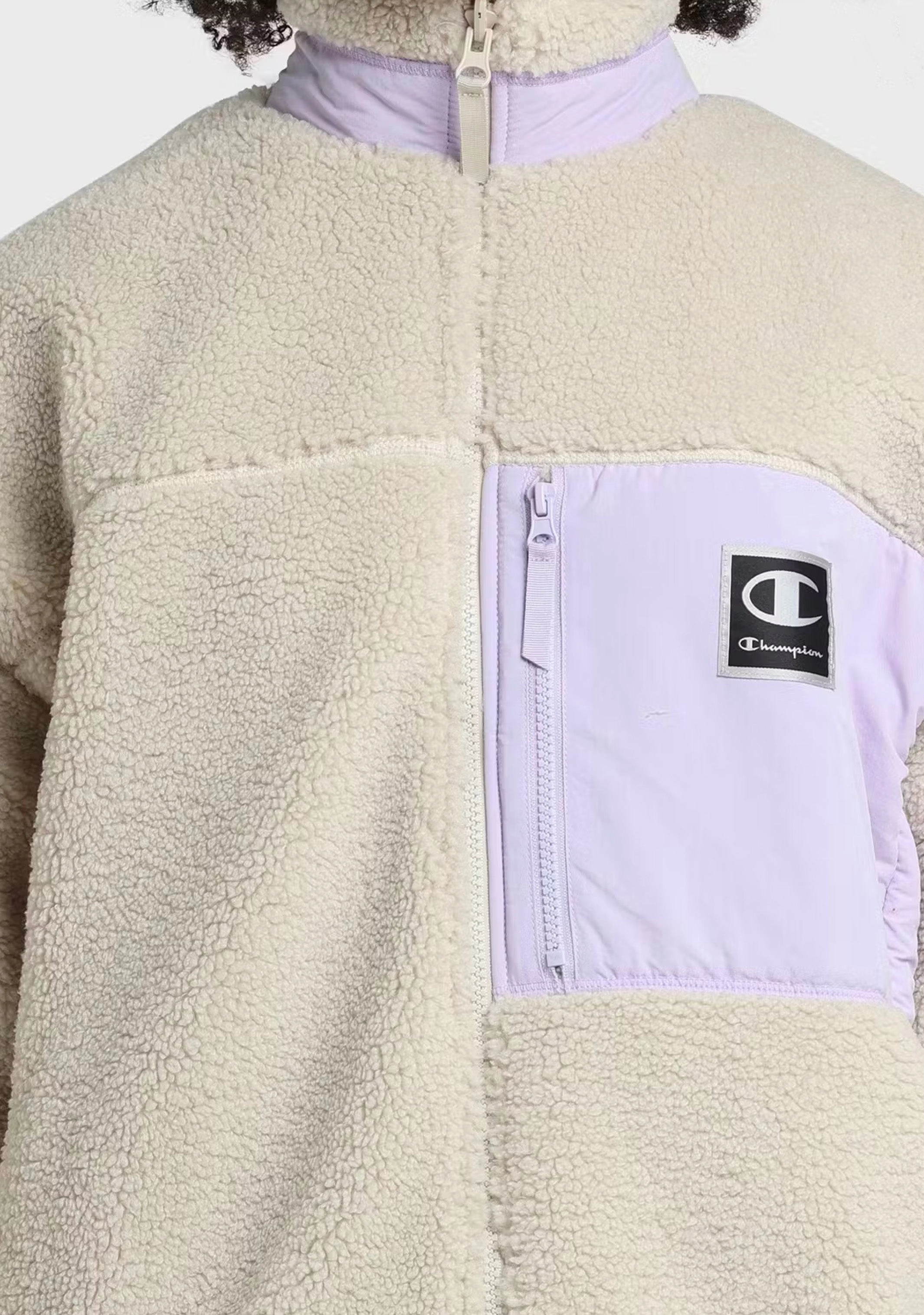 Champion Women's Rib Mix Media Reversible Jacket