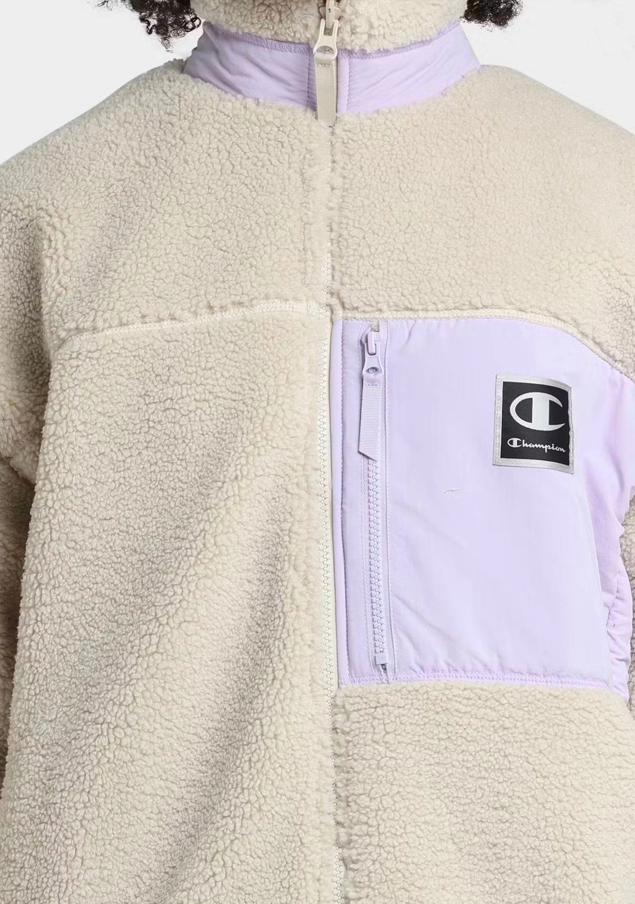 Champion Women's Rib Mix Media Reversible Jacket