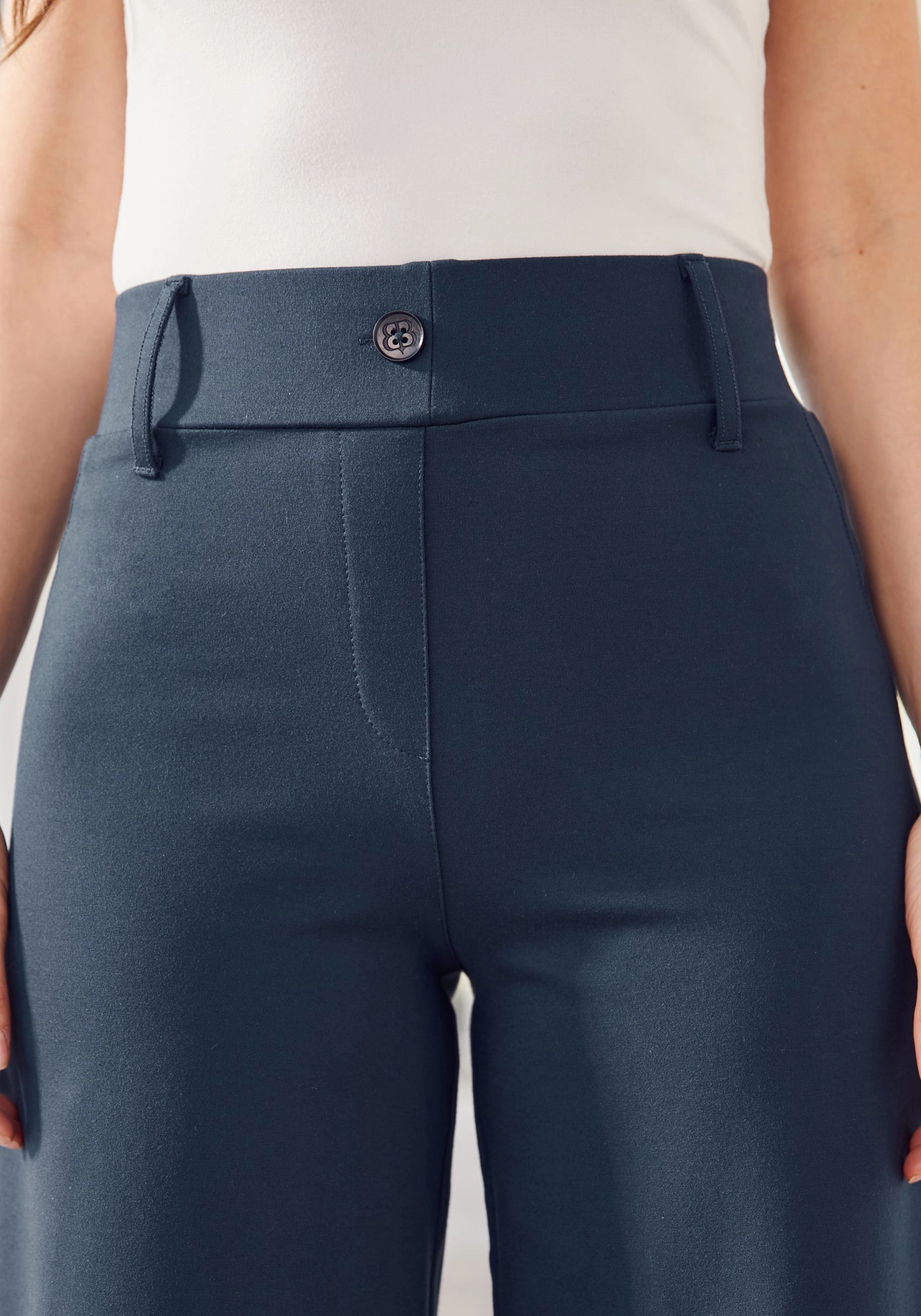 Classic High-Waist DPYP | Wide (Navy)