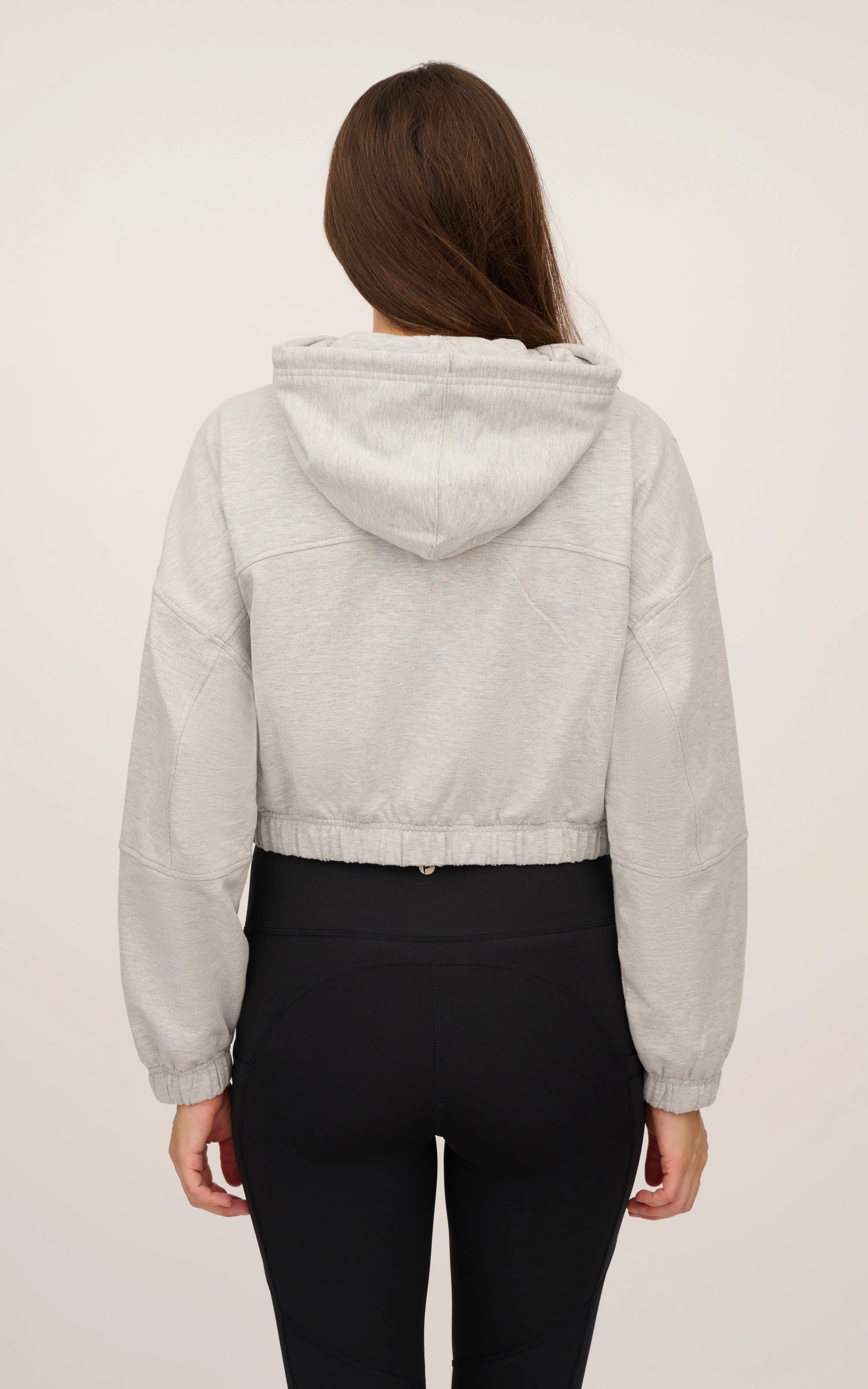 Cloud Plush Zip Front Hoodie