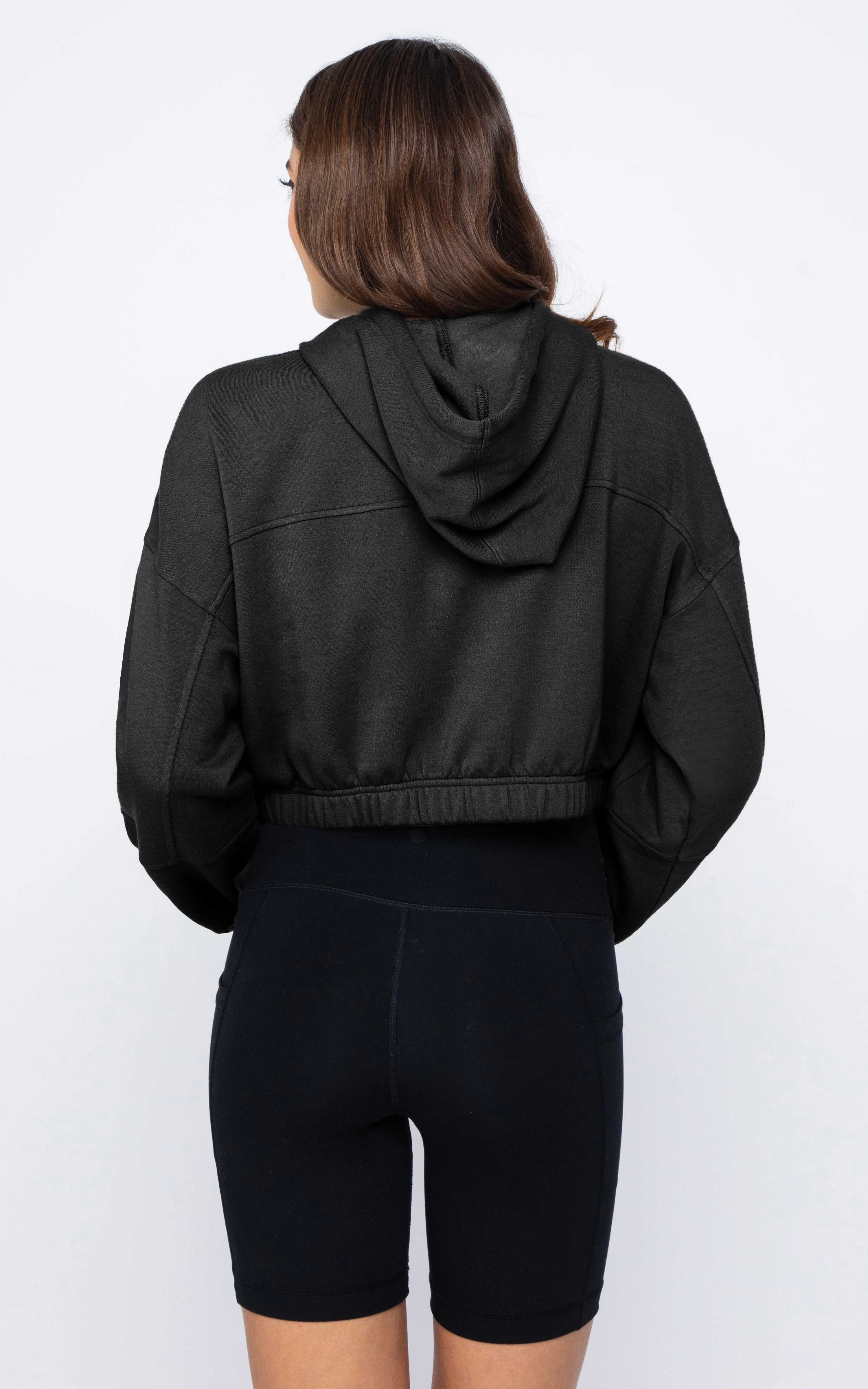 Cloud Plush Zip Front Hoodie
