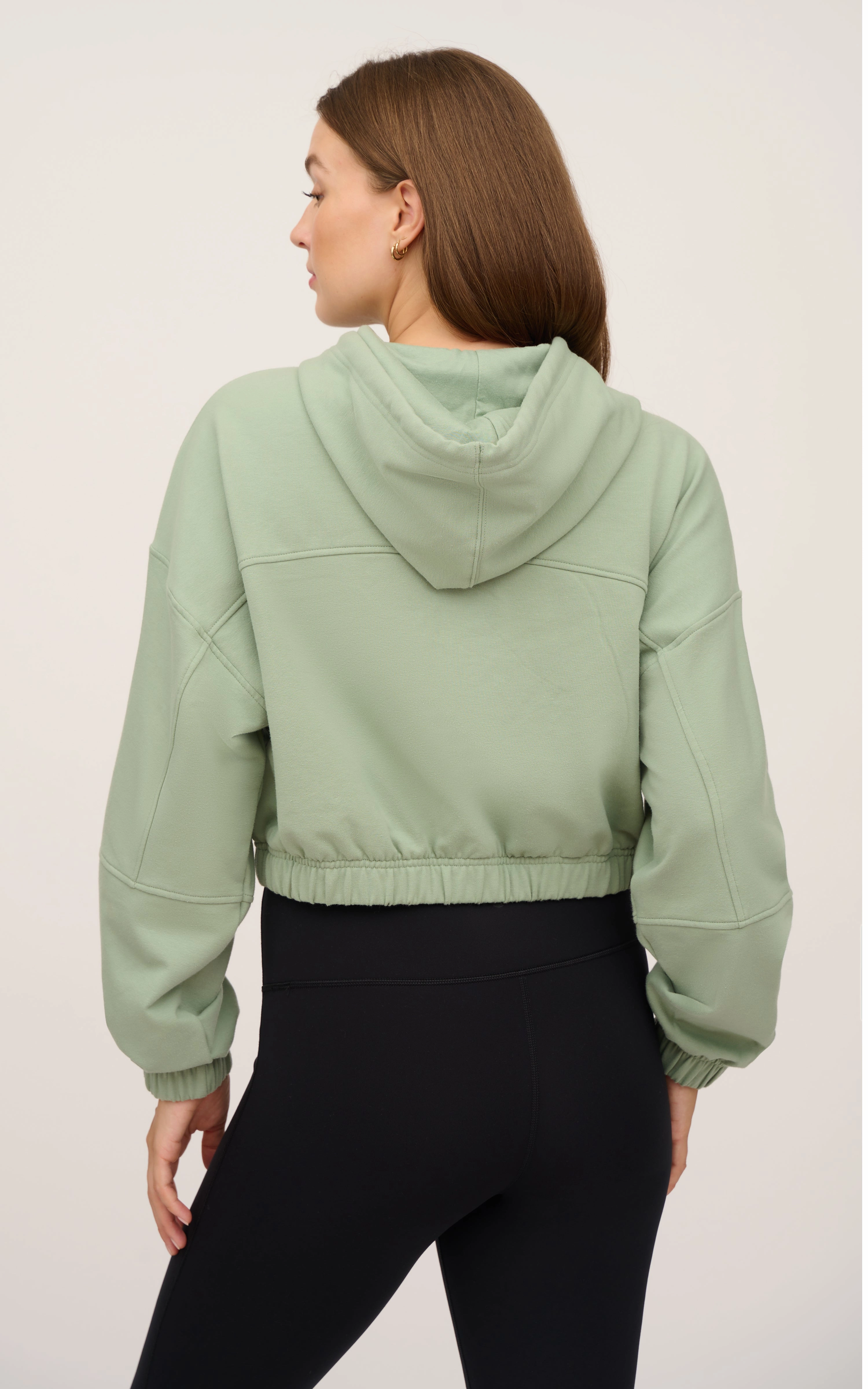 Cloud Plush Zip Front Hoodie