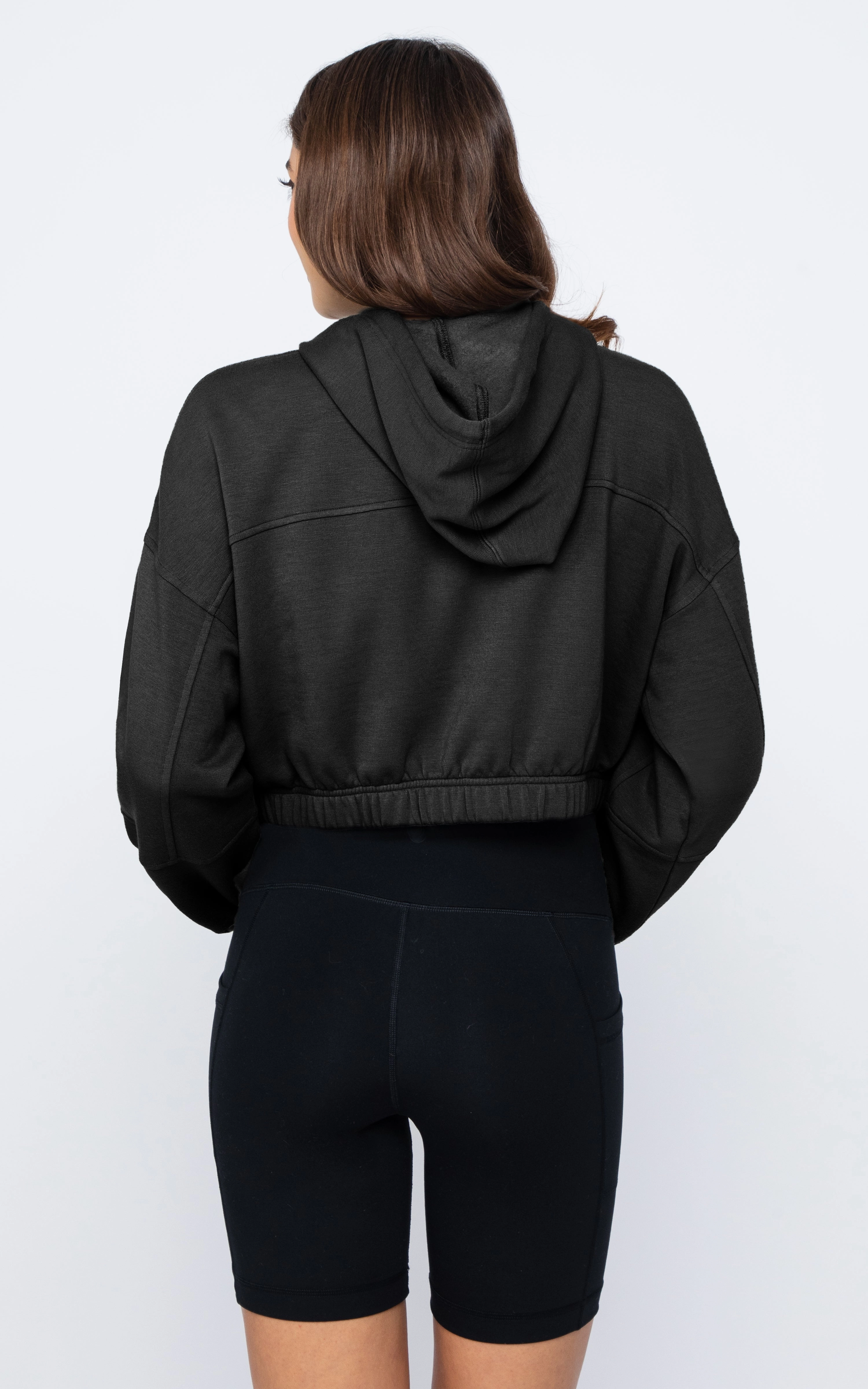Cloud Plush Zip Front Hoodie