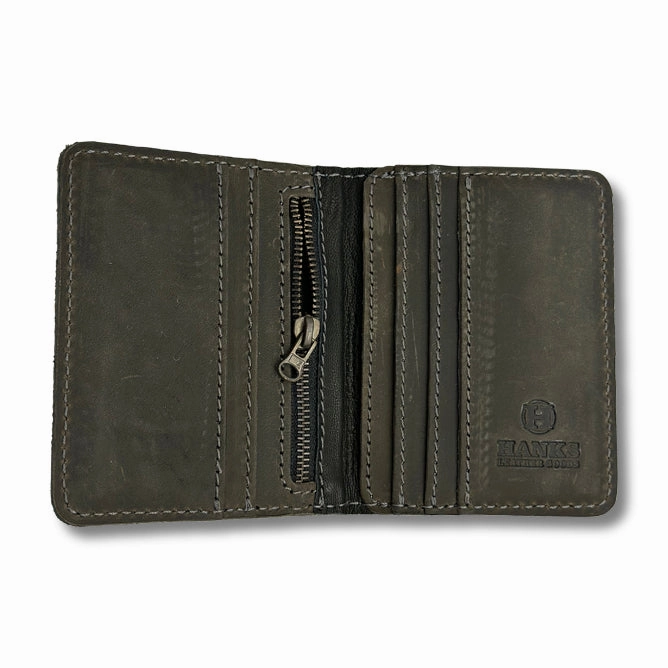 Crater Bifold With Zipper