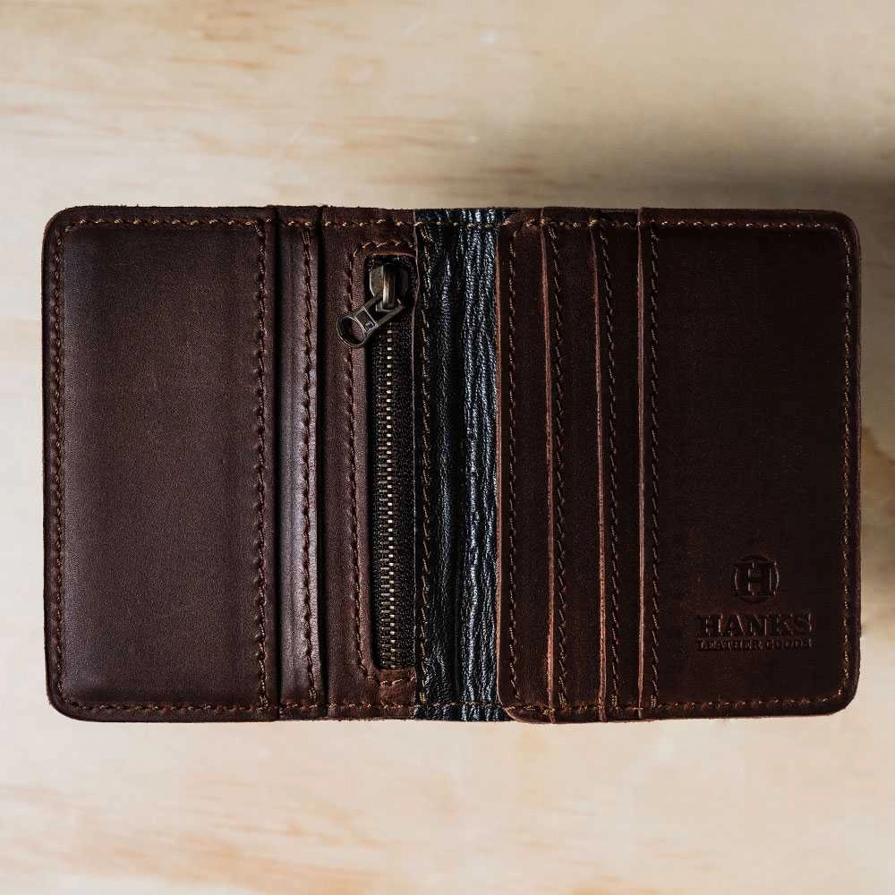 Crater Bifold With Zipper