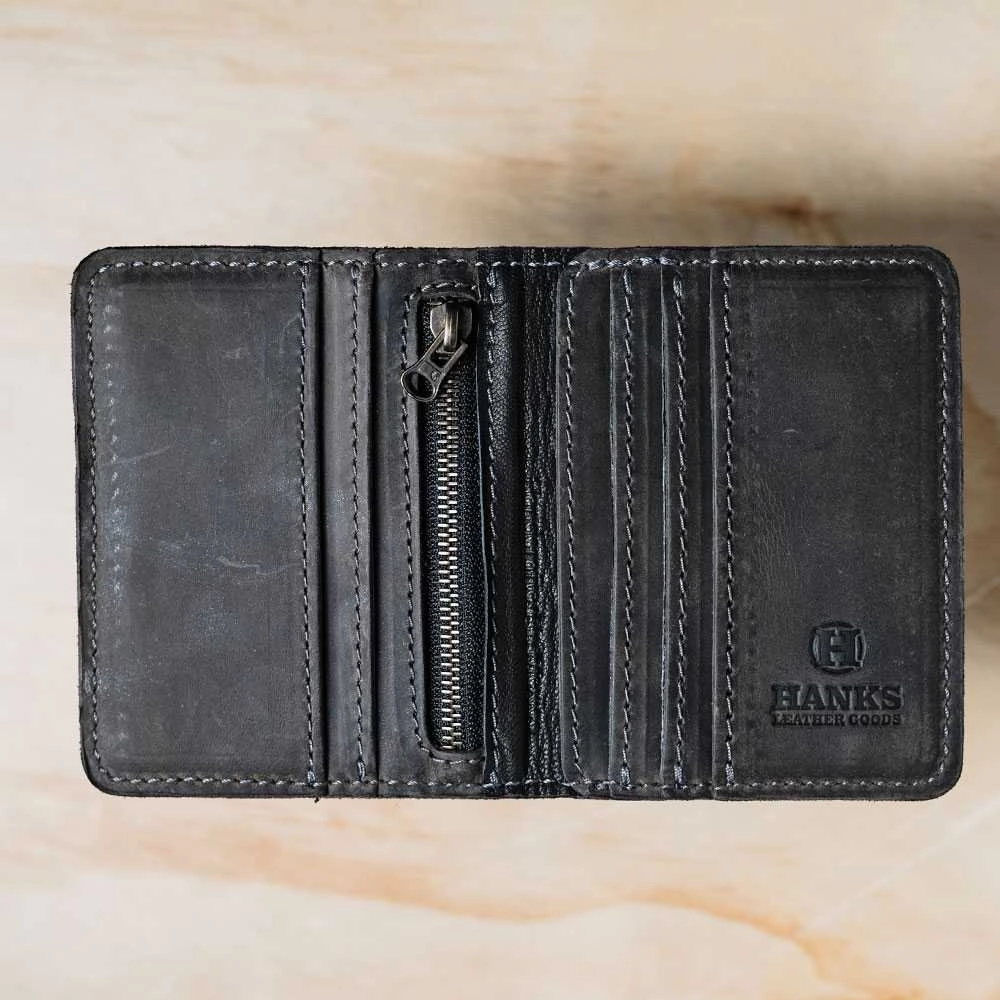 Crater Bifold With Zipper
