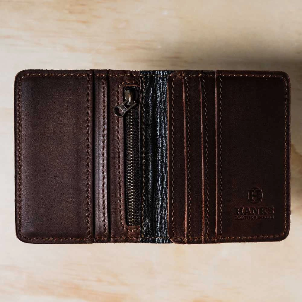 Crater Bifold With Zipper