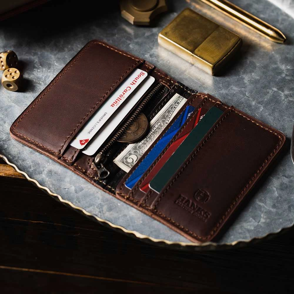 Crater Bifold With Zipper