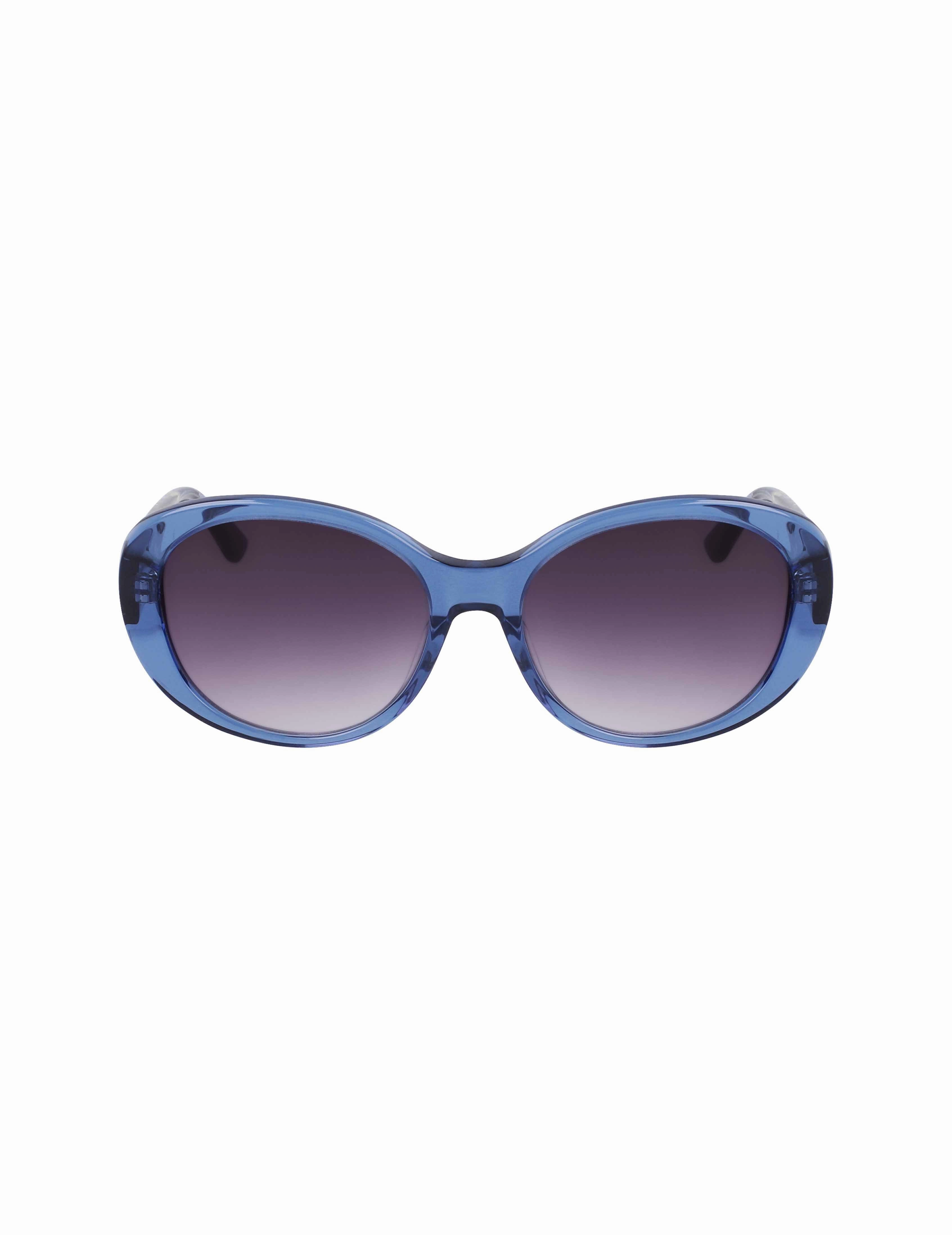 Crystal Glamorous Oval Sunglasses