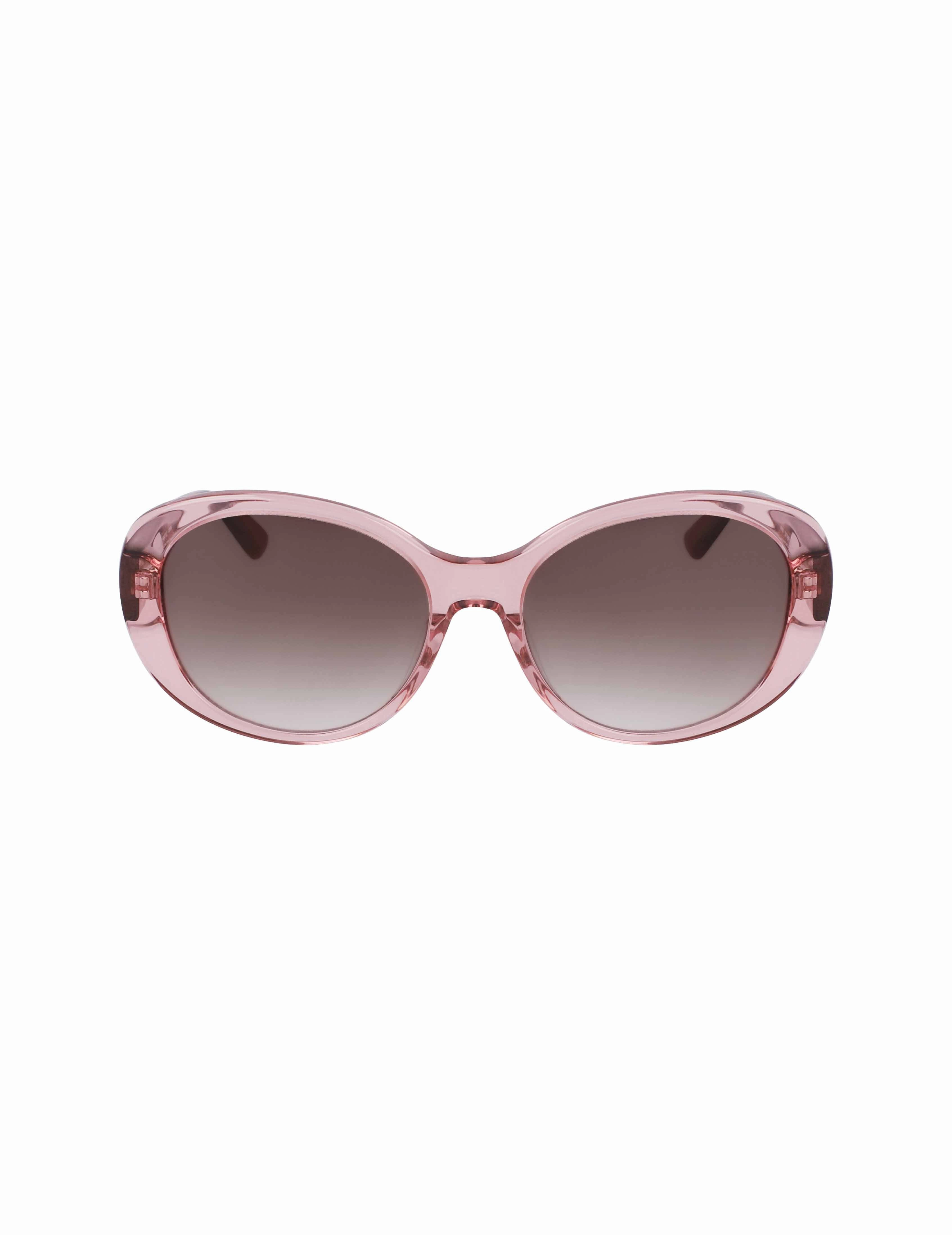 Crystal Glamorous Oval Sunglasses