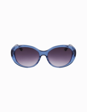 Crystal Glamorous Oval Sunglasses