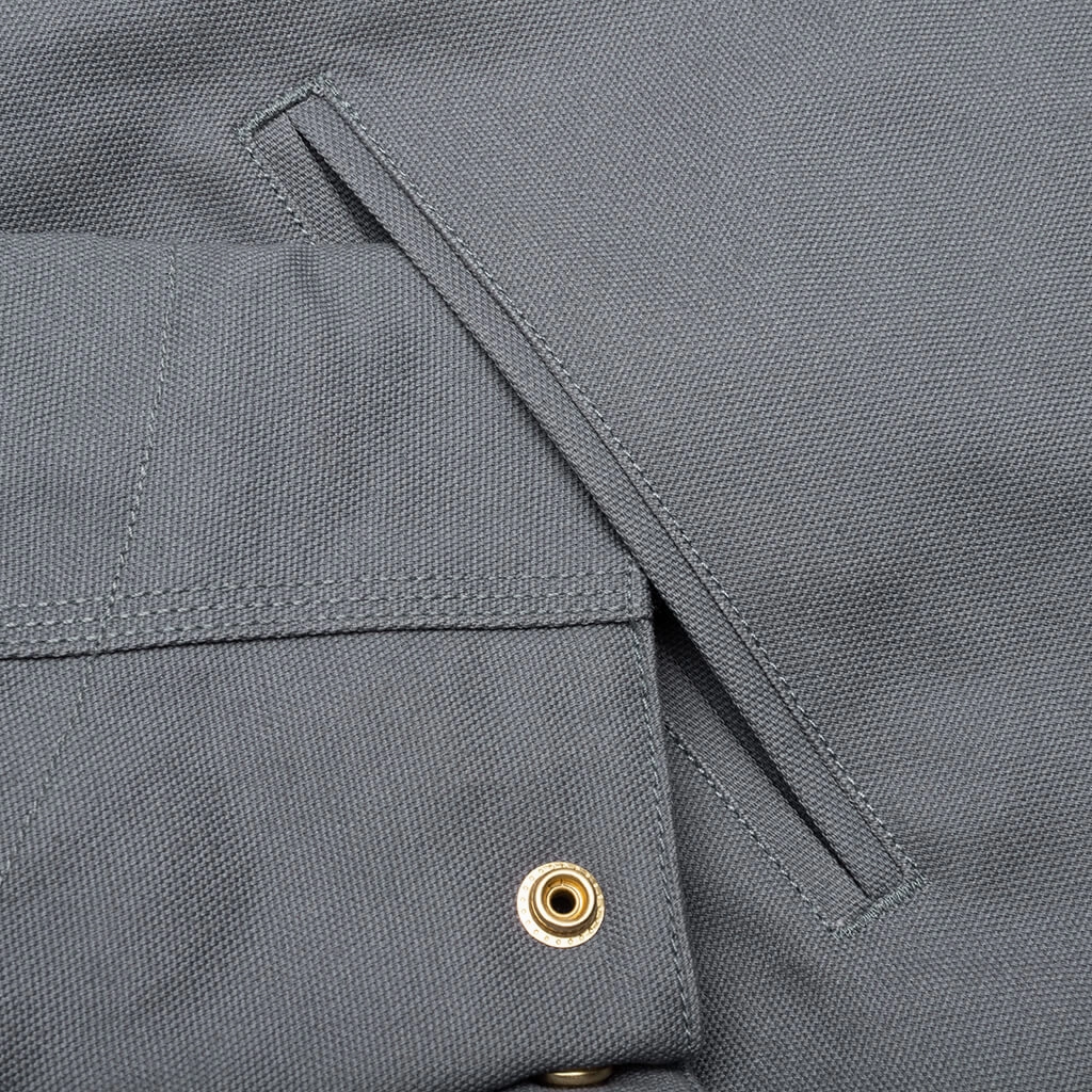 Detroit Jacket Rigid - Dove Grey/Black