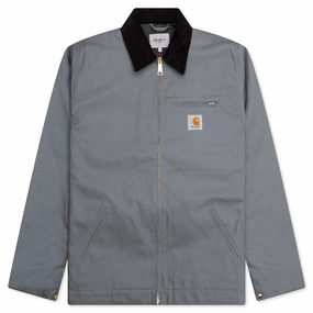 Detroit Jacket Rigid - Dove Grey/Black