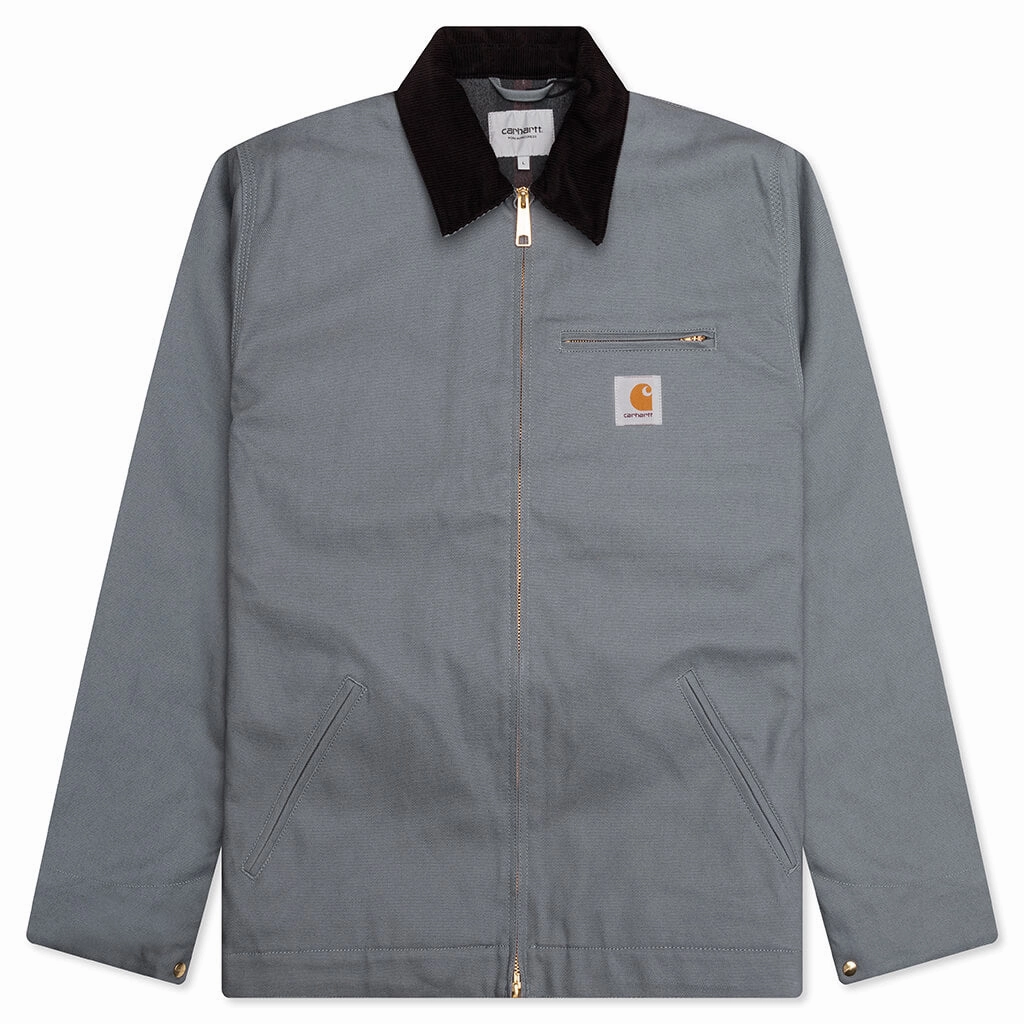 Detroit Jacket Rigid - Dove Grey/Black