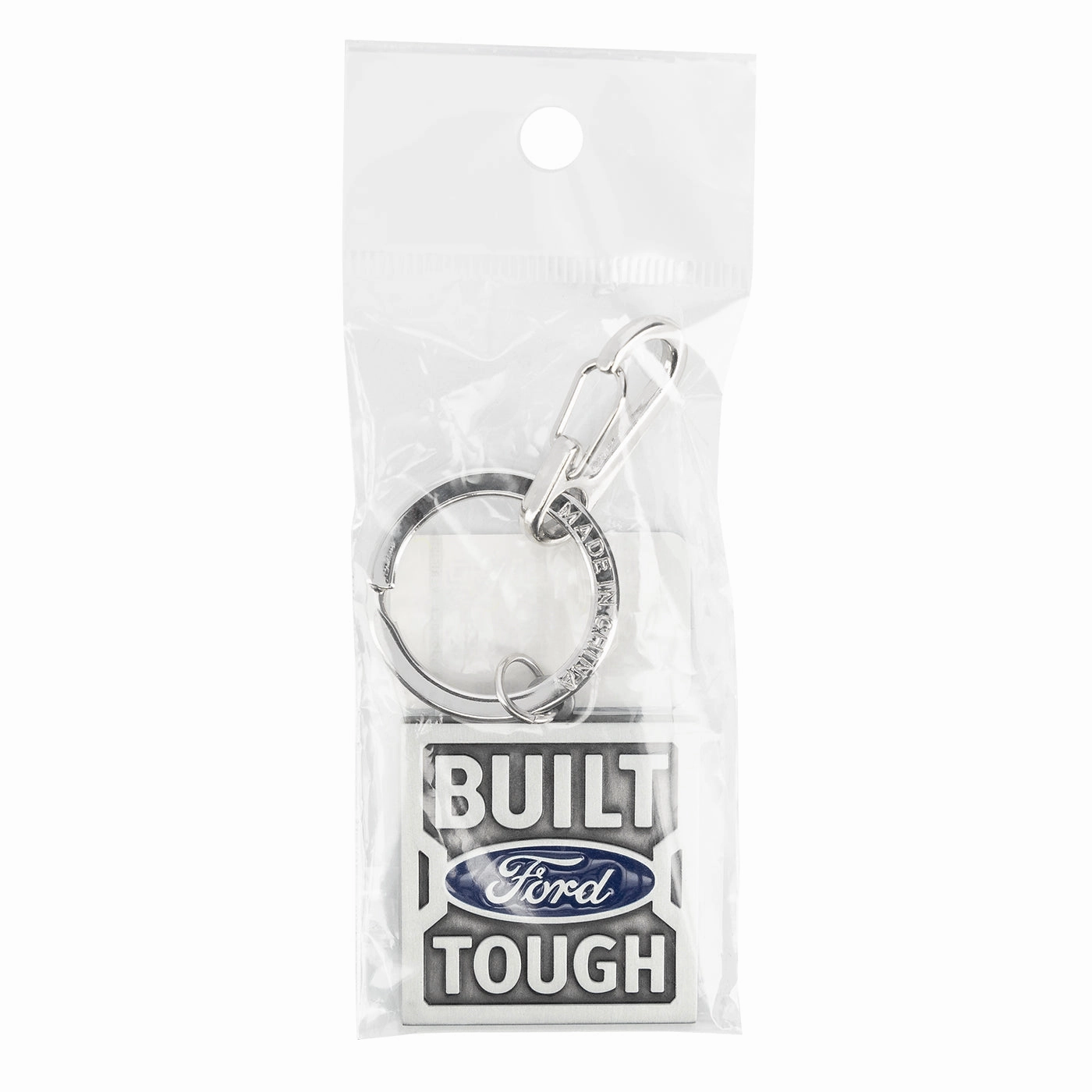 Ford Trucks Built Ford Tough Logo Keychain