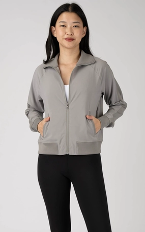 Funnel Neck Bomber Jacket