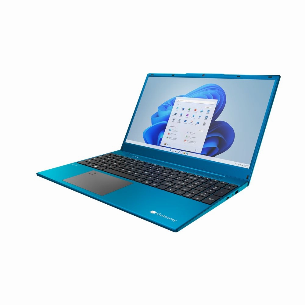 Gateway GWNR71517-BL 15.6" FHD Ryzen 7 3700U 2.3GHz AMD Radeon RX Vega 10 Graphics 8GB RAM 512GB SSD Win 11 Home Blue
